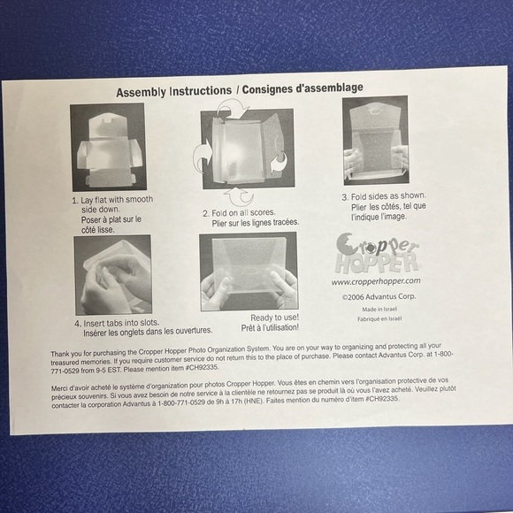 📸 Cropper Hopper Photo
Organization System 2000+ Photos 34 Pieces NWOT plastic - Picture 3 of 16